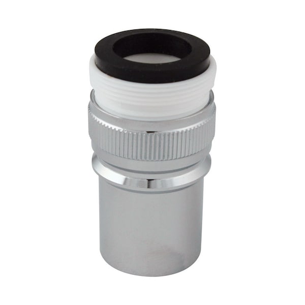 Inside Thread: 13/16" or 55/64"-27; Outside Thread:15/16" Thread Size, Chrome, Brass